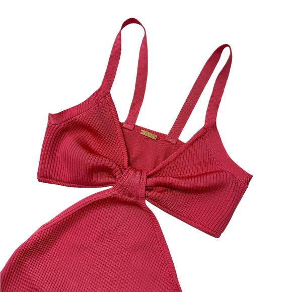 Cult Gaia | Serita Knit Dress in Blossom Pink Small - Picture 10 of 12